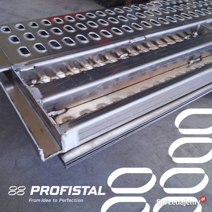 Najazdy rampy trapy aluminiowe 25m