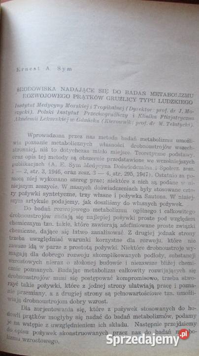 Przegląd Epidemiologiczny kwartalnik rocznik Książki naukowe i popularnonaukowe łódzkie