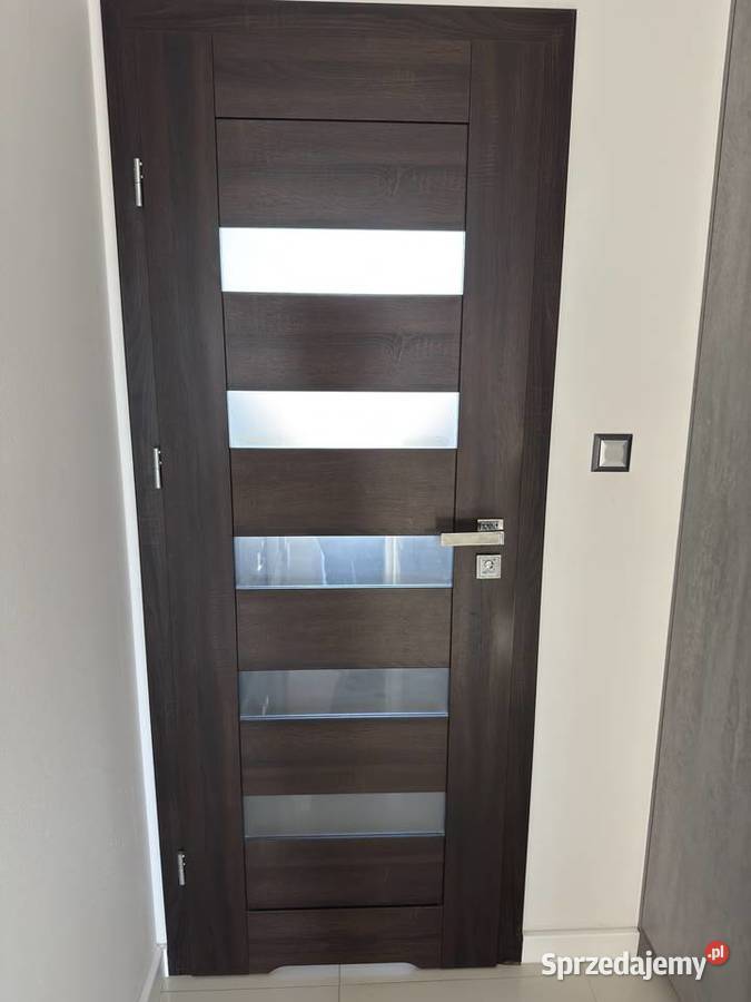Drzwi wewnętrzne Intenso Venge 10 par stan Stoczek Łukowski sprzedam