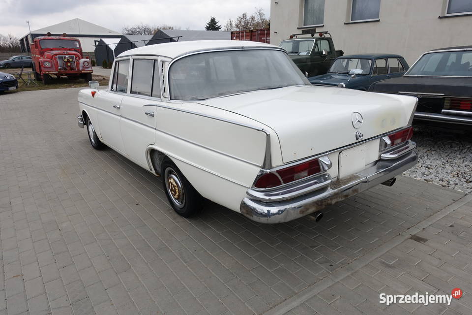 Mercedes 220SB W111 Super Baza w pełni sprawny 139174km Zgierz