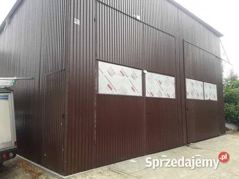 GARAŻ BLASZANY Garaże Blaszane Hala Magazynowa Milicz