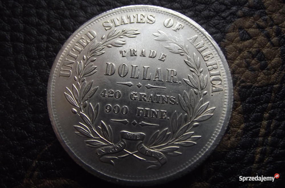 Trade Dollar 420 grains 900 Fine 1872. United