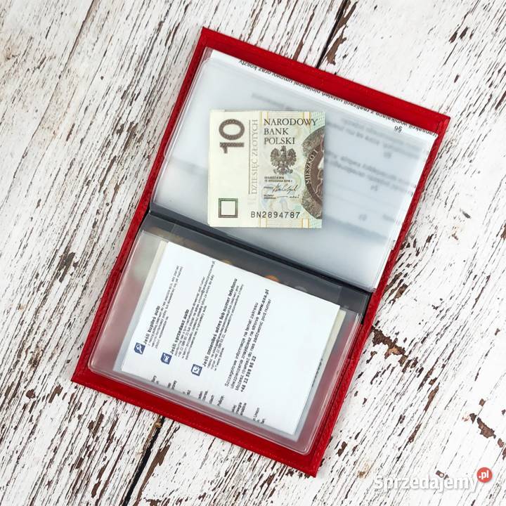 Etui na dowód prawo jazdy karty personalizacja Wrocław