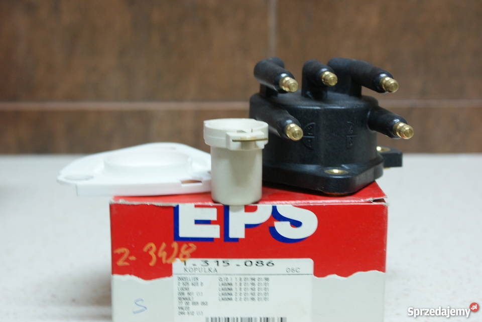 Kopułka rozdzielacza zapłonu RENAULT CLIO I osobowe Układ elektryczny Motoryzacja Białobrzegi