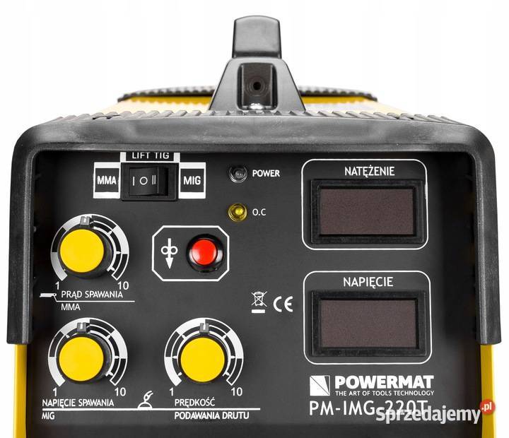 SPAWARKA MIGOMAT MIG MAG TIG 220A 3w1 ZESTAW
