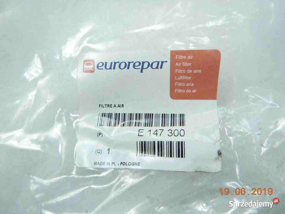 FILTR POWIETRZA TOYOTA AYGO 0510 14 HDI E147300