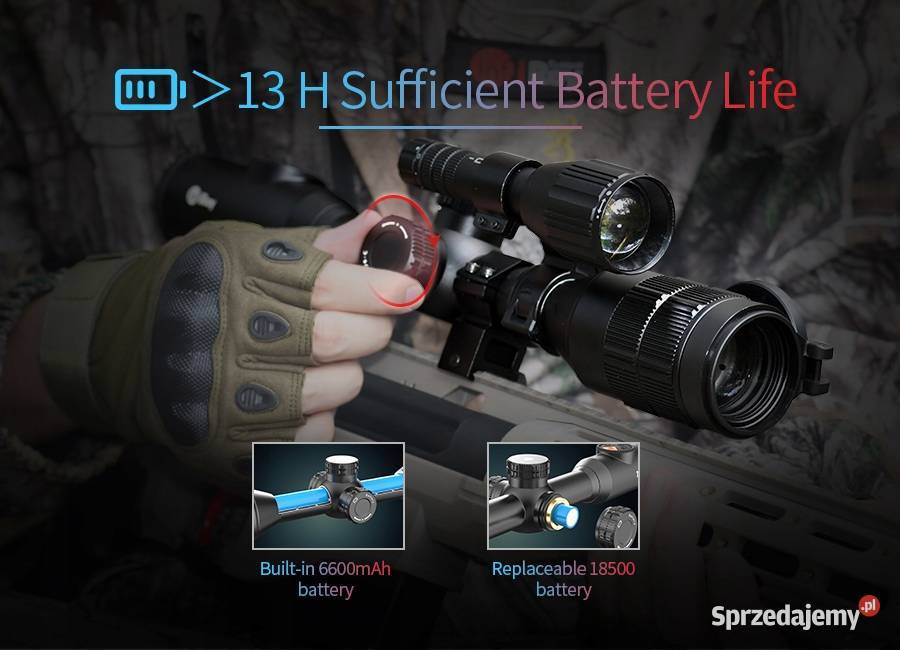 LUNETA NOKTOWIZYJNA CELOWNIK TUBE INFIRAY TD50L Poznań