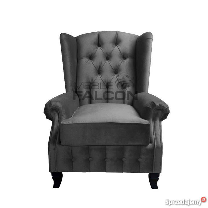 Pikowany fotel Chesterfield Edmonton PRODUCENT 80cm Warszawa