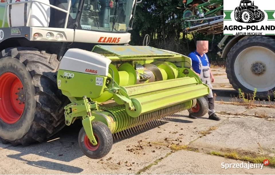 Podbieracz do trawy CLAAS PU 300 PRO 2011