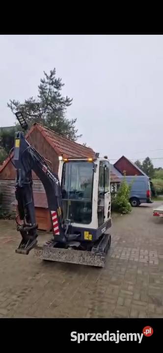 Minikoparka terex Koparki Gryfice