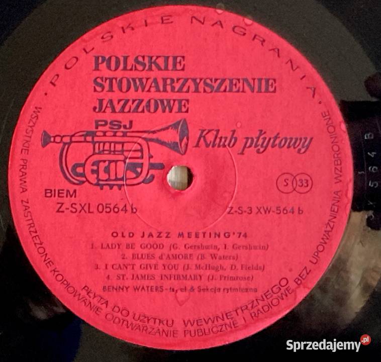 Old Jazz Meeting 74 PSJ Klub Płytowy IX jazz Szczecin