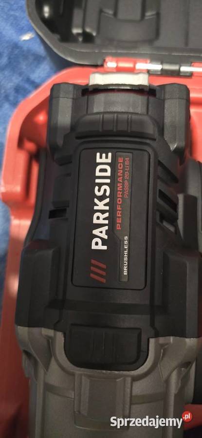 Klucz udarowy akumulatorowy parkisde komplet Ryki