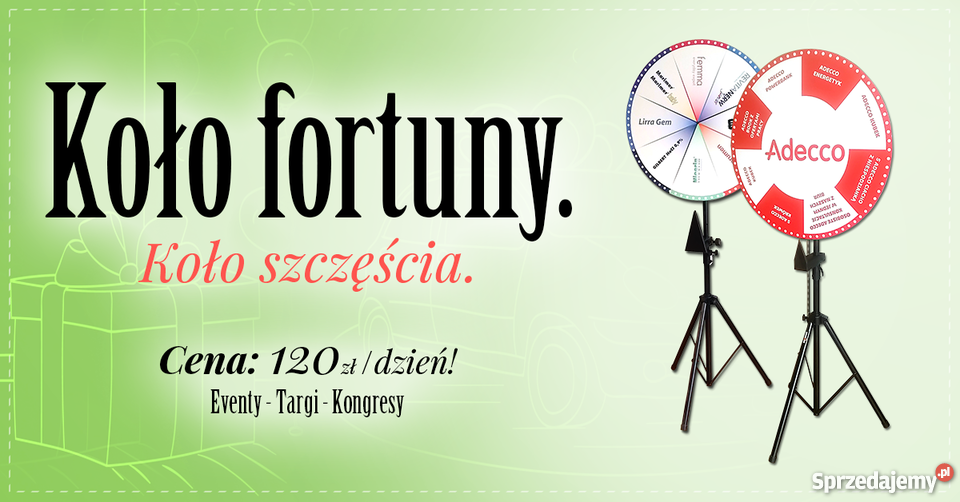 Koło szczęściaKoło fortuny wynajemprodukcja Wrocław