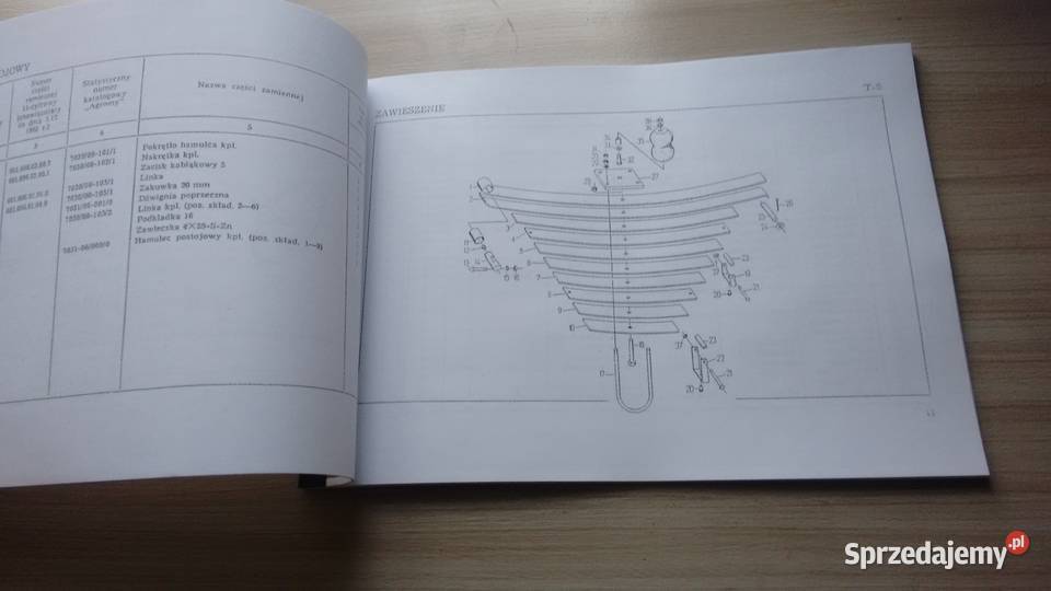 Przyczepa autosan d 55 katalog części sprzedam