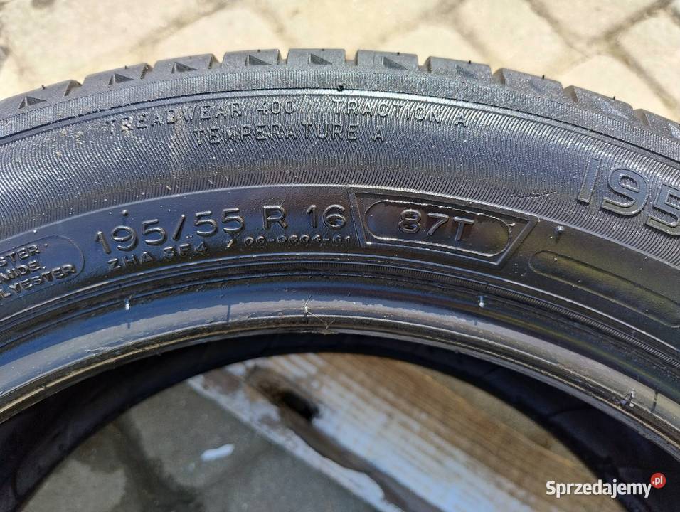 Opony letnie Michelin 19555 r16 2 Samochodowe Gorlice
