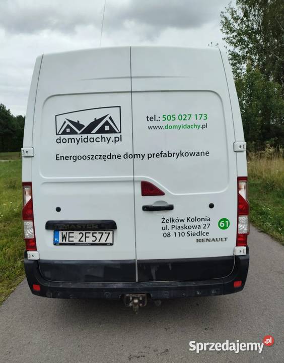 Renault Master 23 136 brygadówka 7 os 2020r Żelków-Kolonia