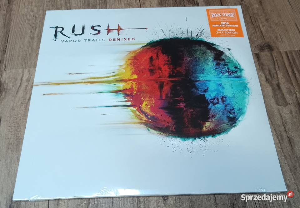 RUSH vapor trails Remixed 2LP 2013 Winyl