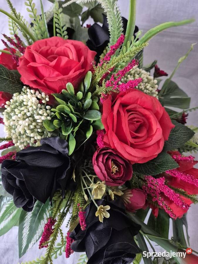 Stroik kompozycja dekoracja na cmentarz Komplet Pleszew sprzedam