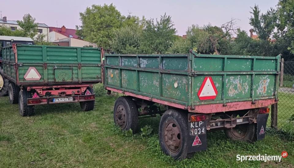2 przyczepy Sulmierzyce