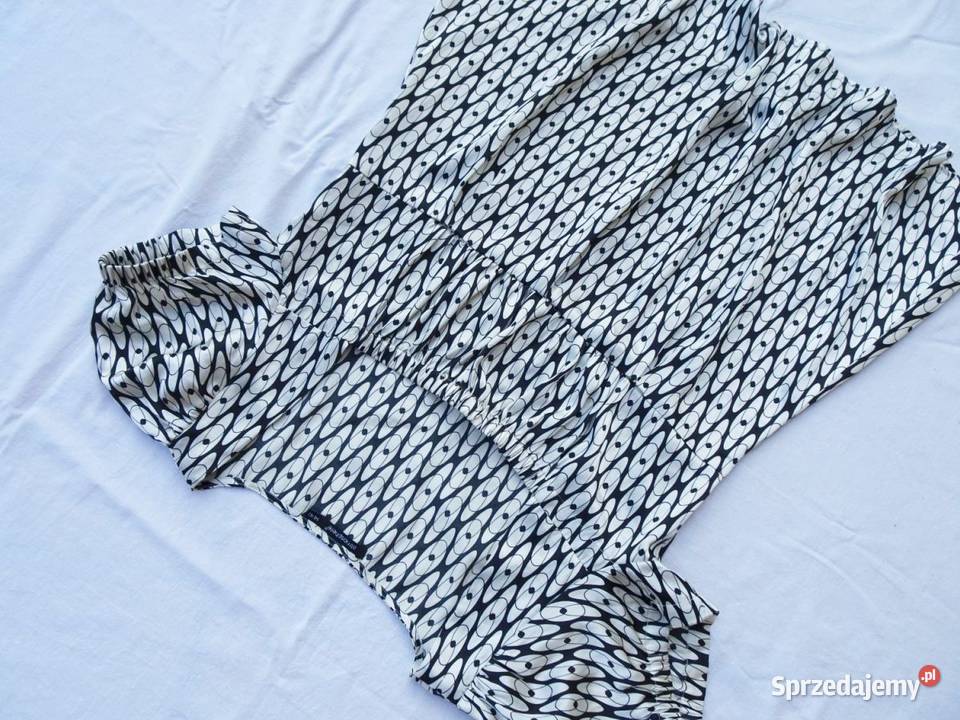 Atmosphere Tunika Bluzka satynowa Bufki 42 44 Rozmiar 44(XXL)