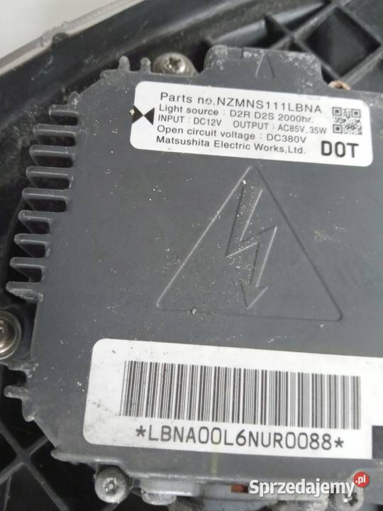 LAMPA LEWY PRAWY PRZÓD XENON NISSAN MURANO Z50 lampy przednie Nowy Tomyśl sprzedam