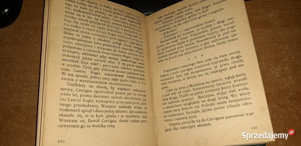 JOCURWOODPŁONĄCY LASWa1930pierwodruk No3224 cudo sprzedam