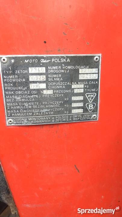 Zetor 7340 Przedni TUZ Racławice