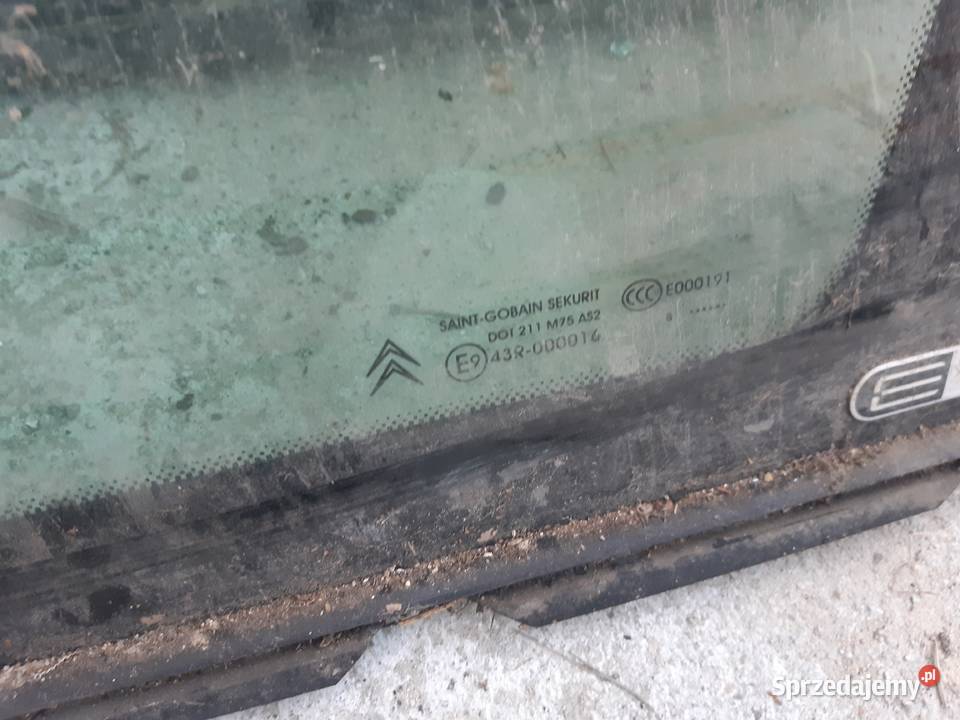 Citroen C4 Grand prawa tylna szyba karoseryjna Łódź sprzedam