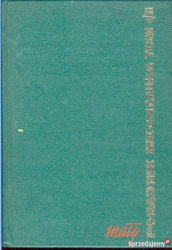 MAŁY PORADNIK MECHANIKA TOM I i II mazowieckie Radom