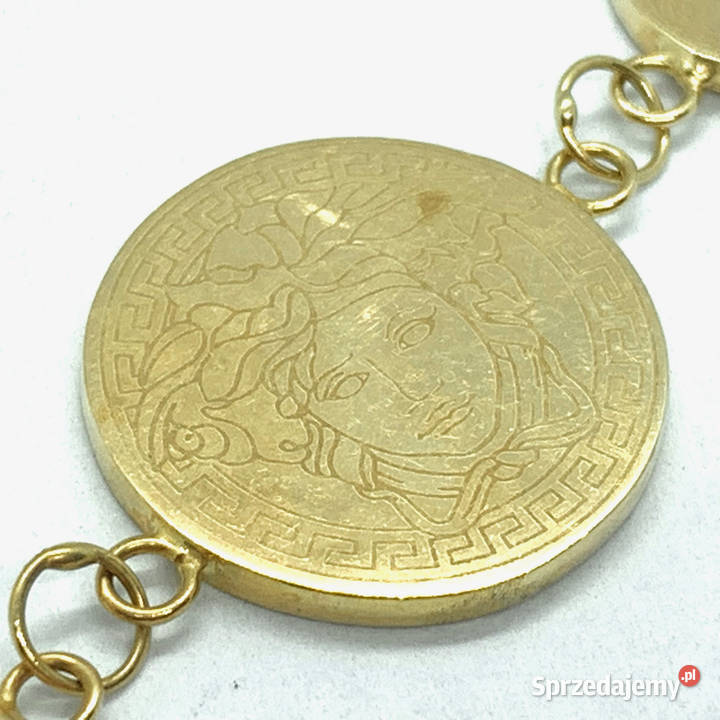 Złota BRANSOLETKA damska 18K rzadki WZÓR CUD 15 Warszawa sprzedam