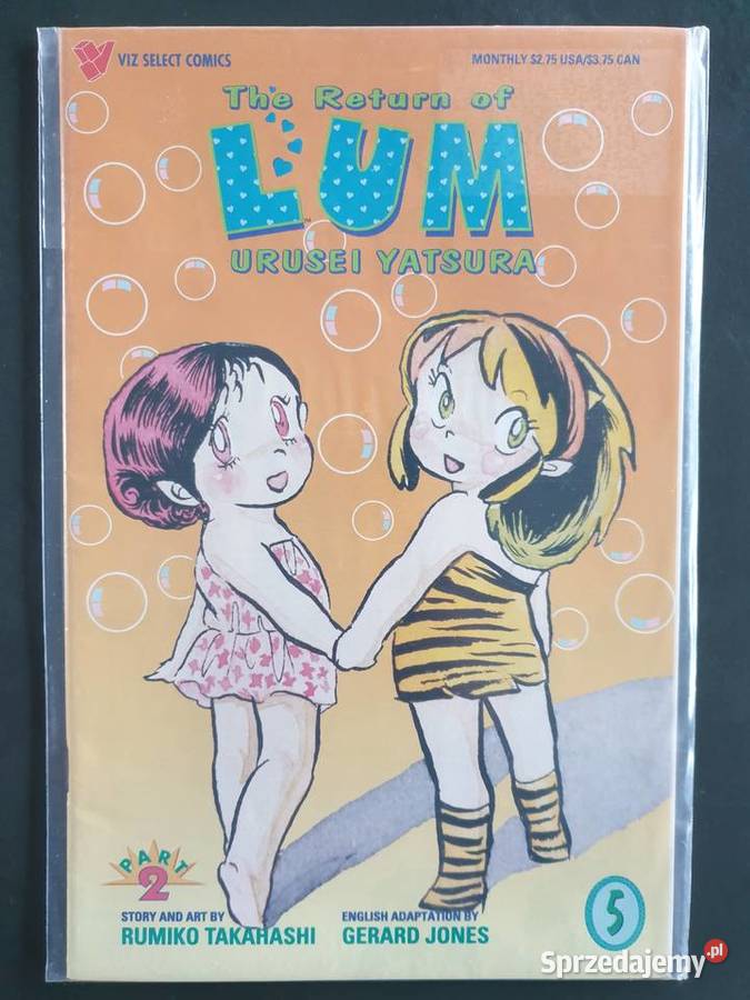 The Return Of LUM Urusei Yatsura 10 komiksów USA Gdynia