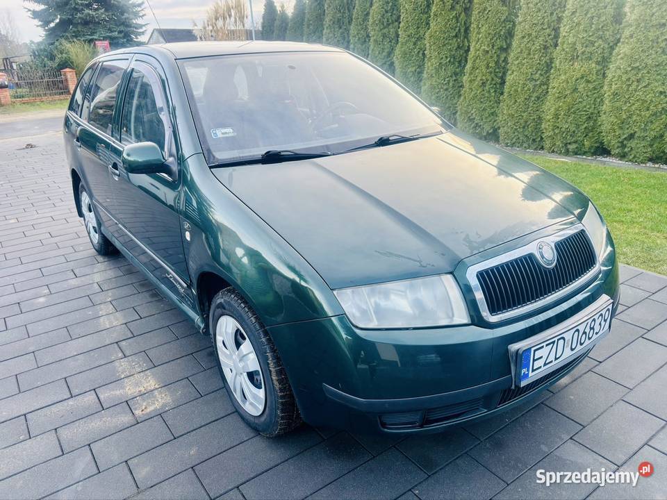 Skoda Fabia 14MPI 2003r przegląd i OC na manualna łódzkie Rzechta