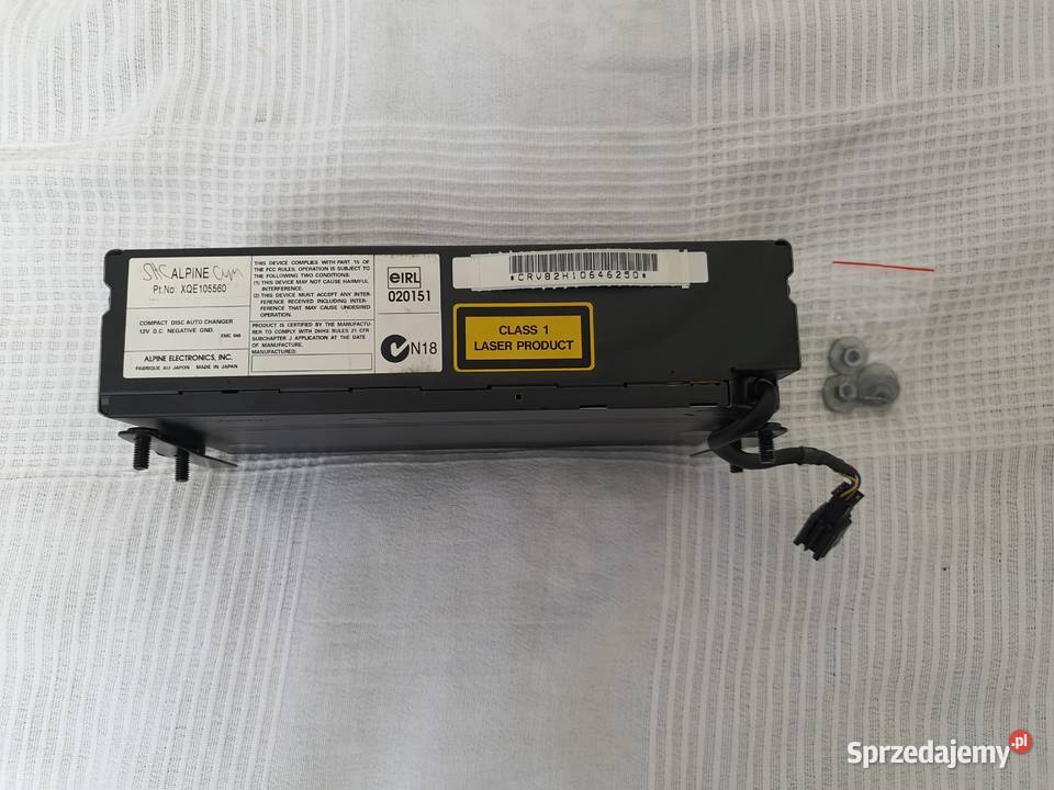 CD PLAYER ZMIENIARKA ALPINE XQE105560 NOWA