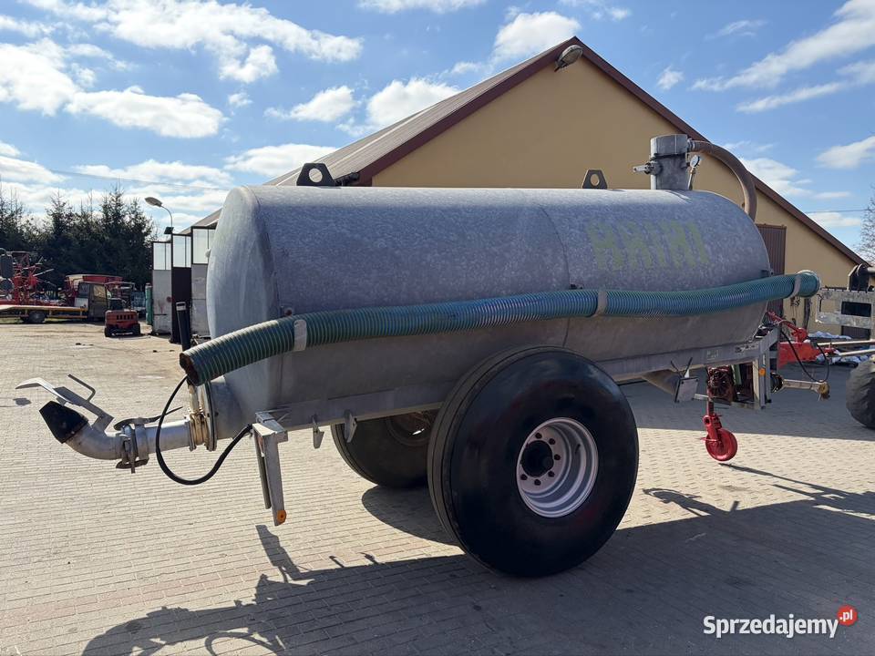 Beczkowóz 7000 litrów beczka szambiarka nieuszkodzony mazowieckie