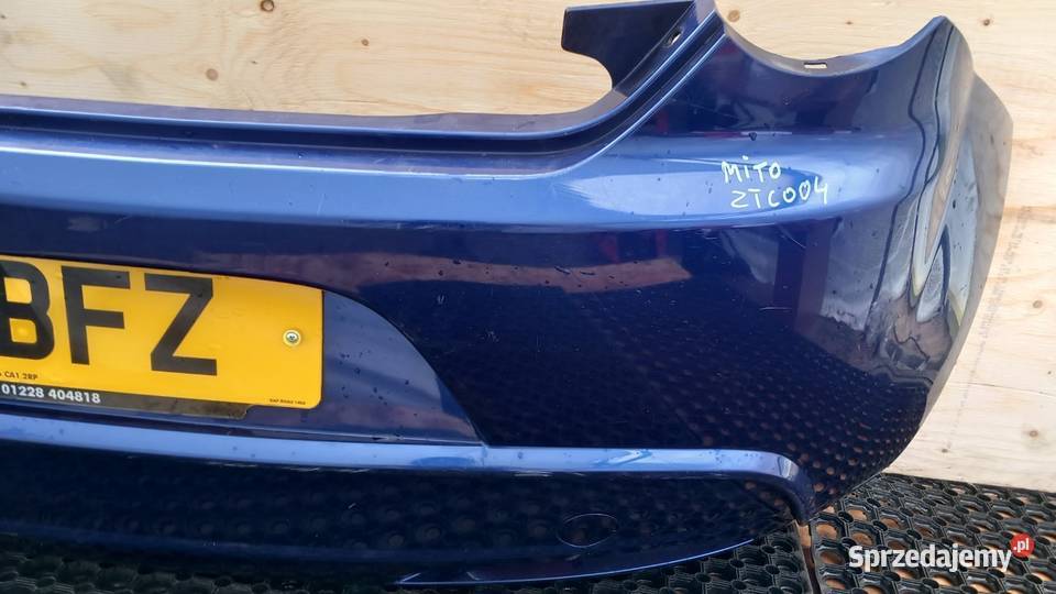 ALFA ROMEO MITO ZDERZAK TYŁ 468B osobowe wielkopolskie Zbierkowo
