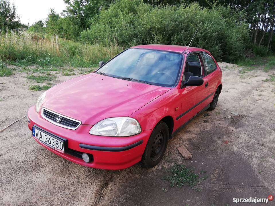 Honda Civic VI 6 gen 14 LPG Gaz Sekwencja KLIMA nieuszkodzony Warszawa sprzedam