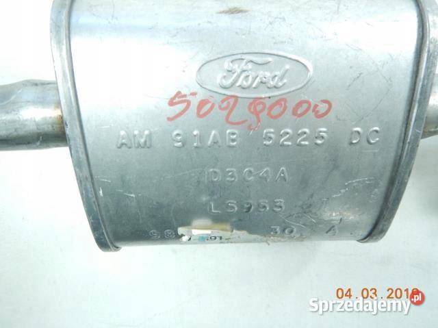 TLUMIK WYDECH ŚRODKOWY FORD ESCORT 16 9092 osobowe