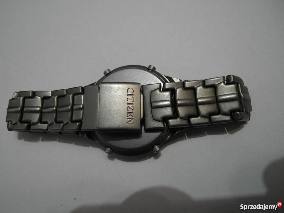 6870h31179 Citizen Titanium oryg Chronograph Wągrowiec