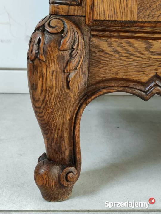 Piękna dębowa biblioteka ludwikowska sklep Dąbrowa Górnicza