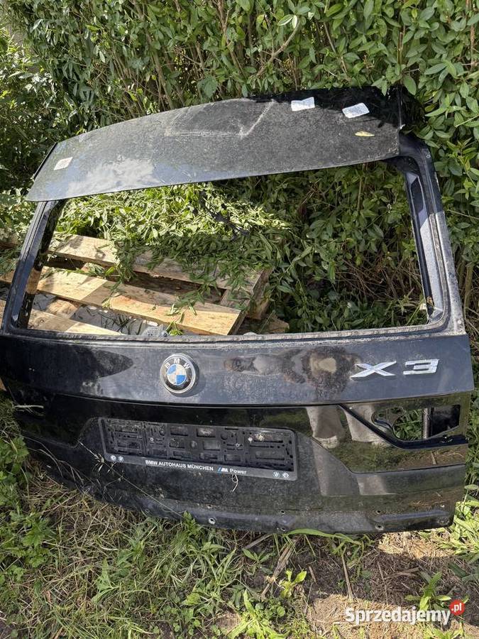 Klapa bagażnika BMW X3 E83 osobowe wielkopolskie sprzedam