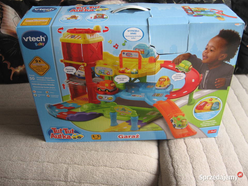 Garaż Vtech Tut Tut Autkakompletny stan bdobry 12m+ Edukacyjne Olsztyn