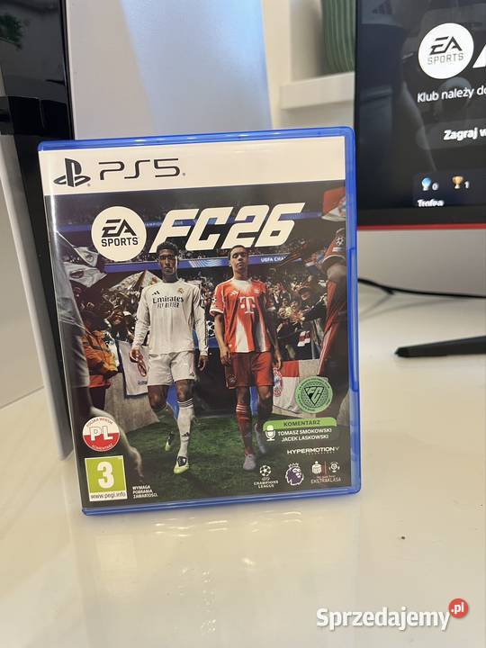 PlayStation 5 Slim 2 pady FC 26 faktura zakupowa