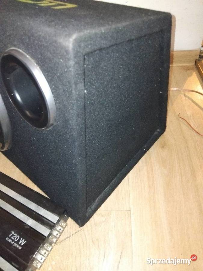 Tuba subwoofer wzmacniacz car audio Konina
