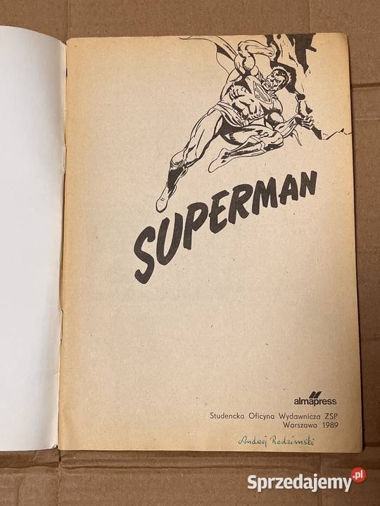 Komiks Superman 50 lat Grudziądz sprzedam