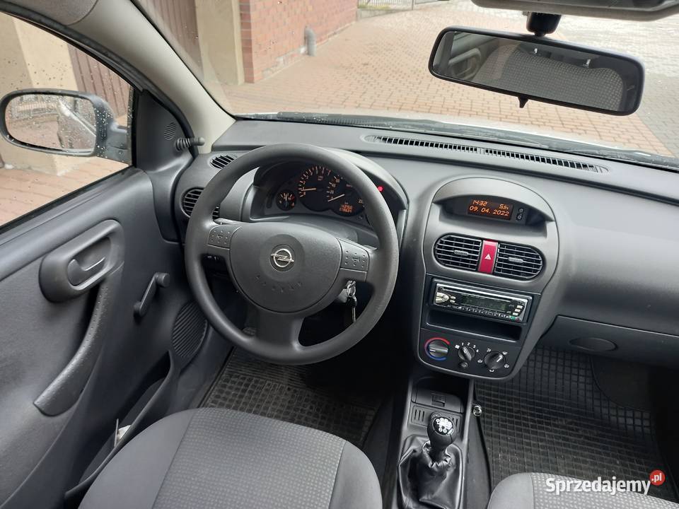 OPEL CORSA C 10 Ecotec Przebieg 78tkm Garażowany Corsa