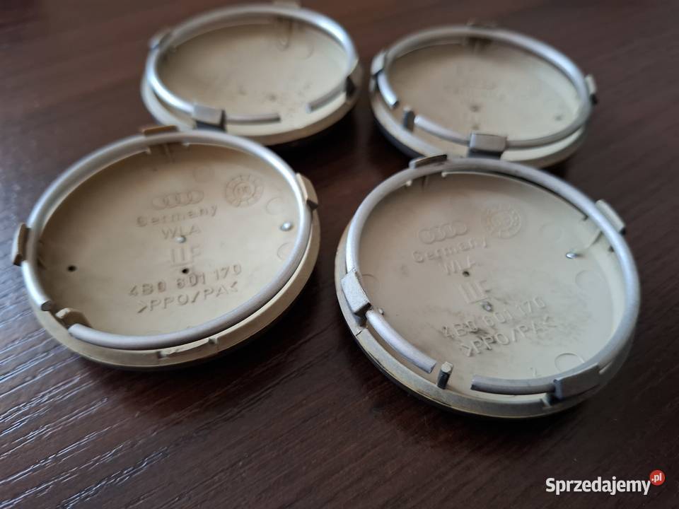 AUDI 4 oryginalne dekieleki do felg 60mm sprzedam