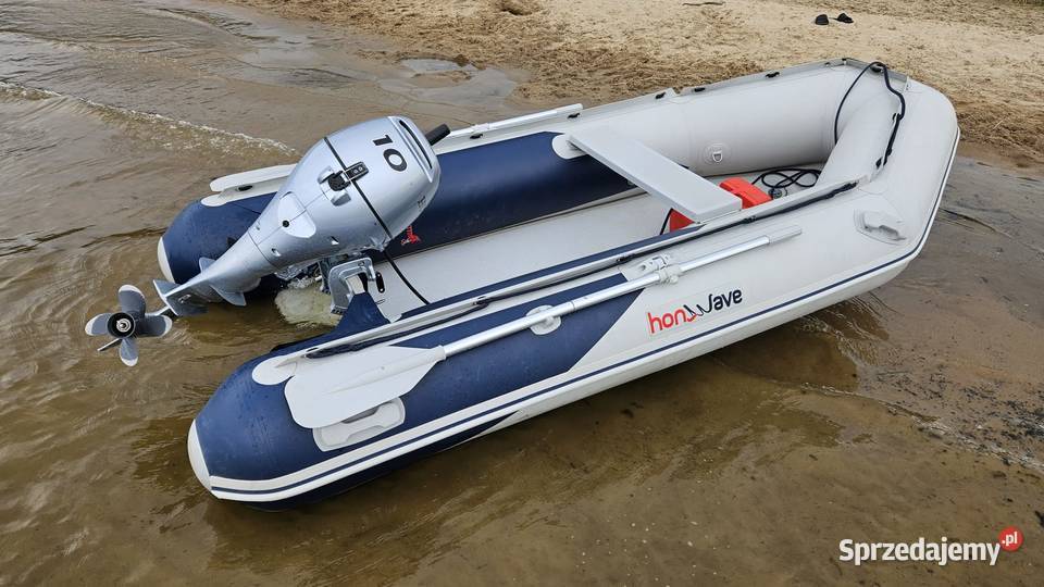 Ponton Honda HonWave MS320 silnik Honda BF10D 10 Łódź sprzedam