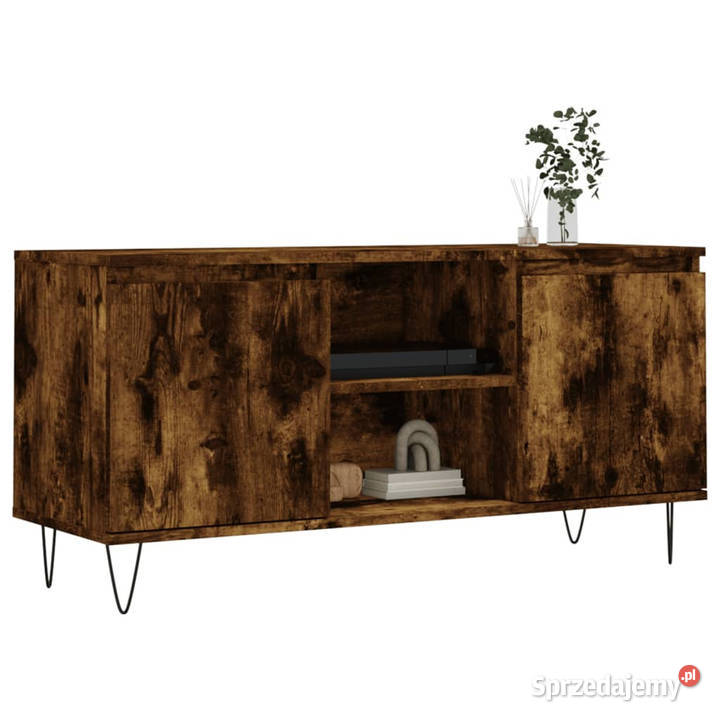 Szafka pod telewizor przydymiony dąb 104x35x50 Warszawa
