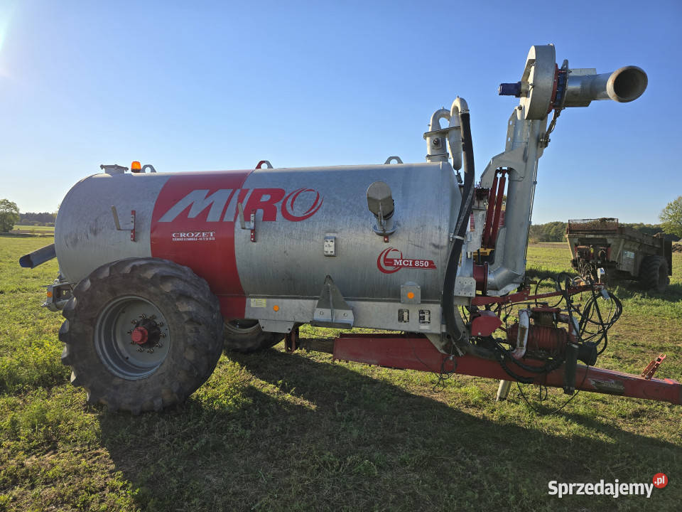 Wóz asenizacyjny SERMAP MIRO 100 REC 8500 L 2018 Baliki