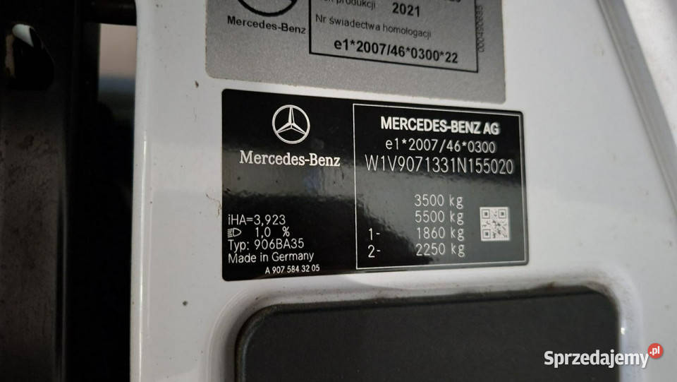 Mercedes Sprinter IGLOPOL E6 35t Grójec